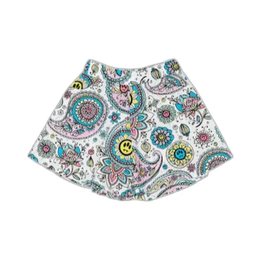 Paisley-Print Elasticated Shorts