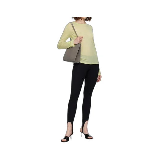 Crew-Neck Long-Sleeve Top