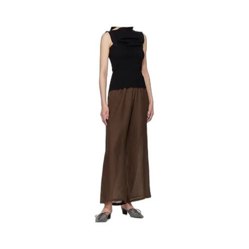 Lud Ruffled-Trim Top