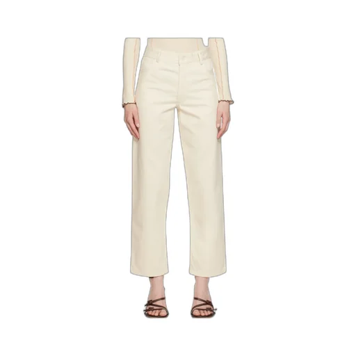 Low-Rise Denim Trousers