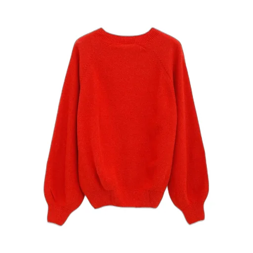 Soar Purl Raglan-Sleeve Jumper
