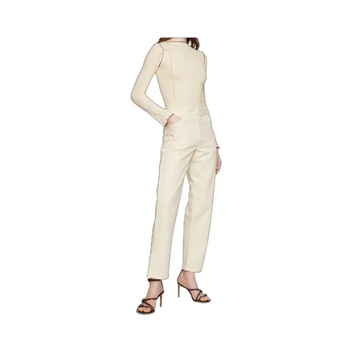 Low-Rise Denim Trousers