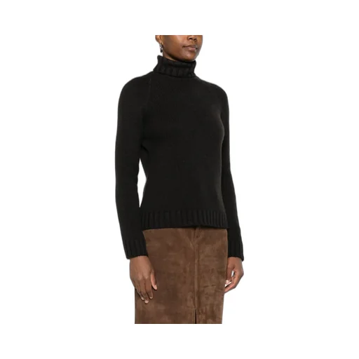 Ribbed Turtleneck Sweater