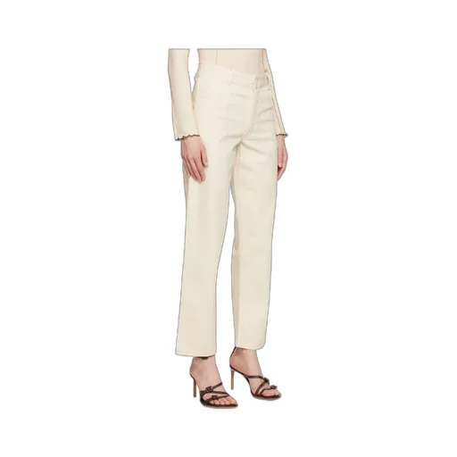 Low-Rise Denim Trousers