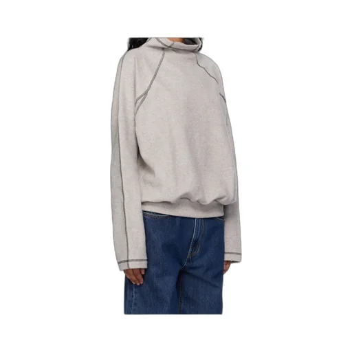 Contrast-Stitch Sweatshirt