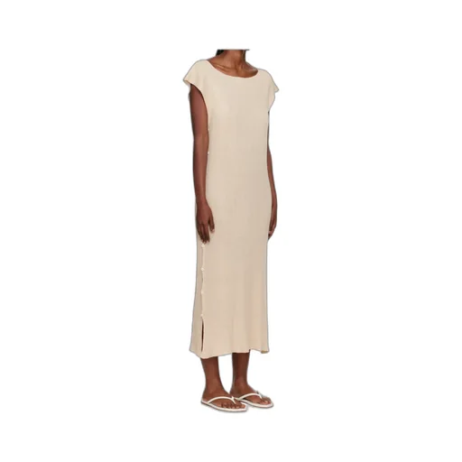 Boat Neck Knit Dress