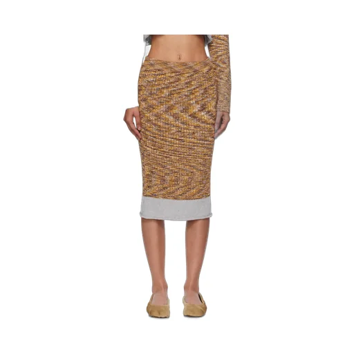 Ribbed Knit Skirt