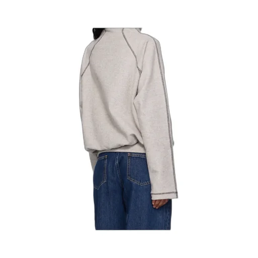 Contrast-Stitch Sweatshirt