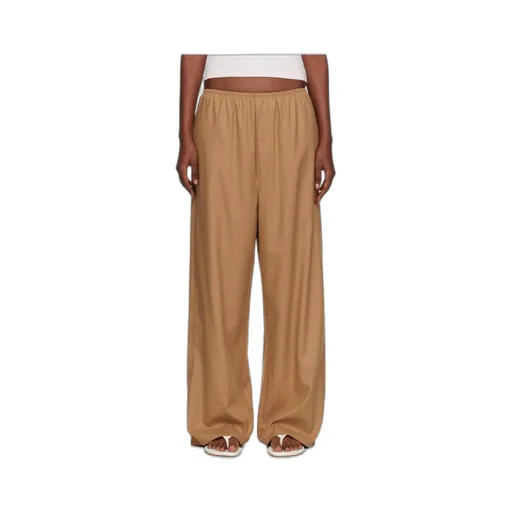 Elastic Waist Casual Pants