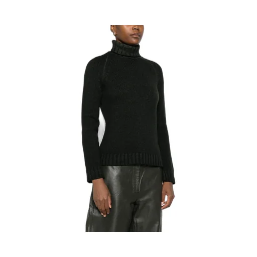Ribbed Turtleneck Sweater