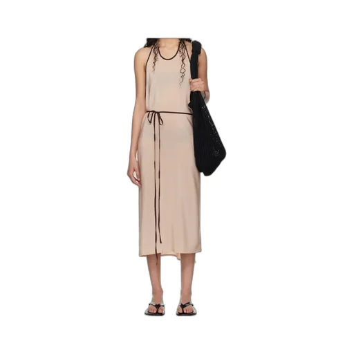 Round Neck Sleeveless Dress