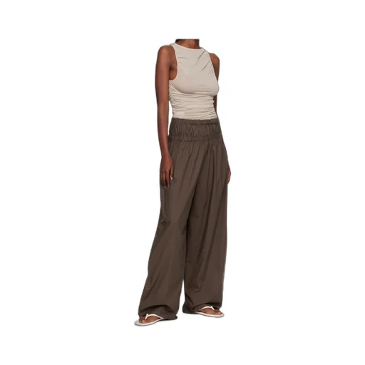 Tin Elasticated-Waistband Trousers