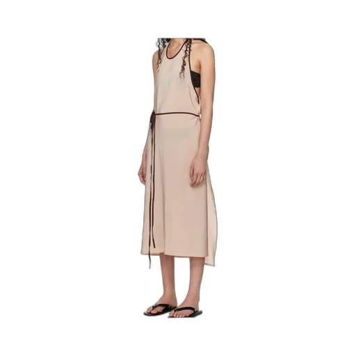 Round Neck Sleeveless Dress