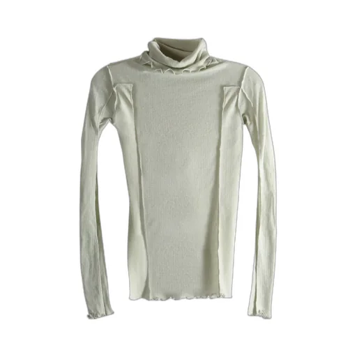 Turtleneck Knitted T-Shirt