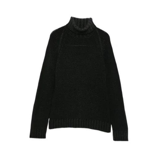Ribbed Turtleneck Sweater