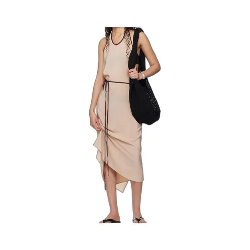 Round Neck Sleeveless Dress