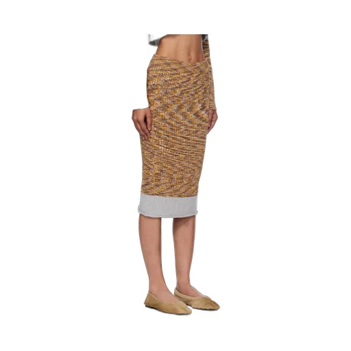Ribbed Knit Skirt