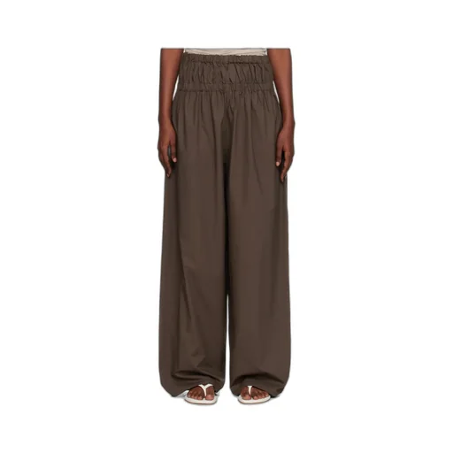 Tin Elasticated-Waistband Trousers