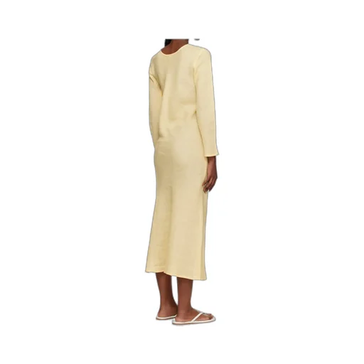 Round Neck Long Sleeve Dress