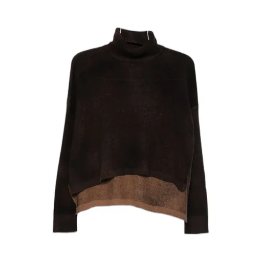 Ribbed Turtleneck Sweater