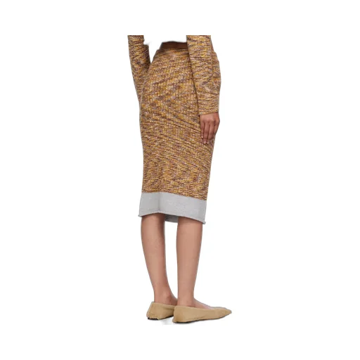 Ribbed Knit Skirt