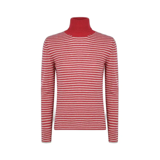 Striped Roll-Neck Knitwear