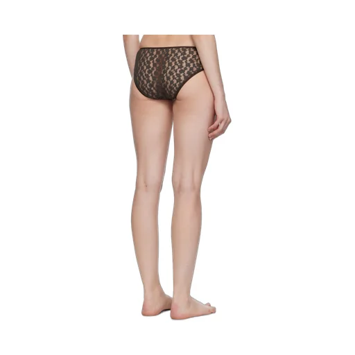 Transparent Elastic Lace Briefs