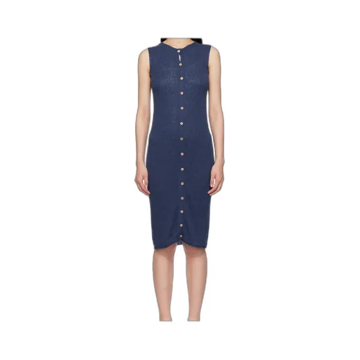 Round Neck Sleeveless Dress