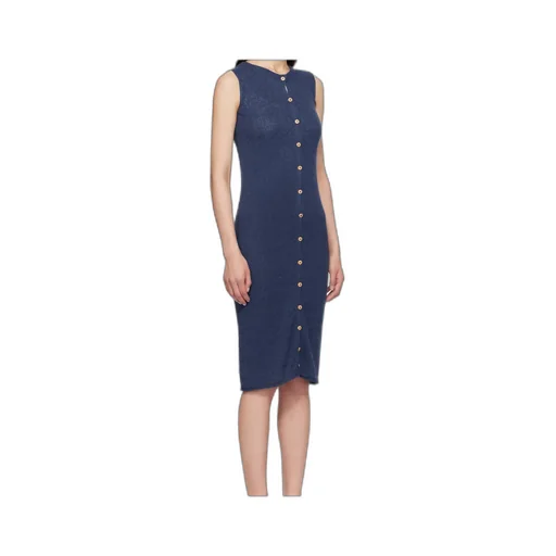 Round Neck Sleeveless Dress