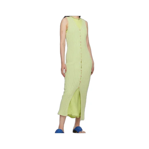 Loulou Ribbed-Knit Maxi Dress