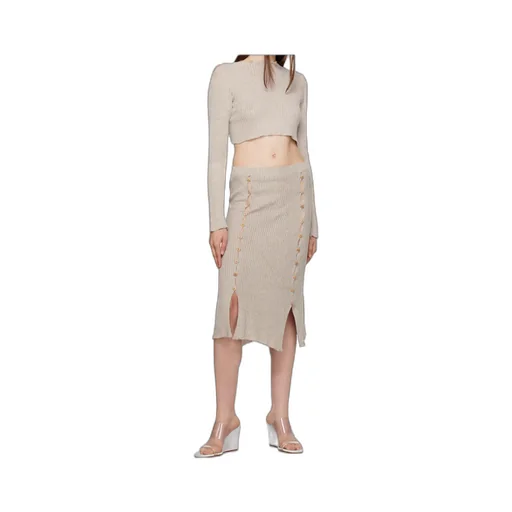 Elastic Waist Skirt