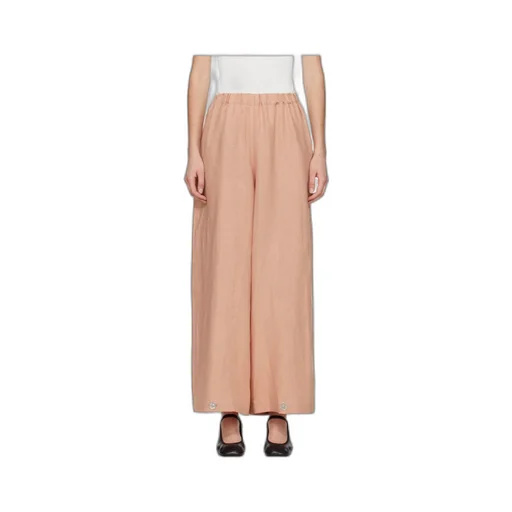 Elastic Waist Casual Pants