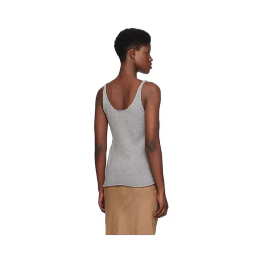 Curled Design Vest
