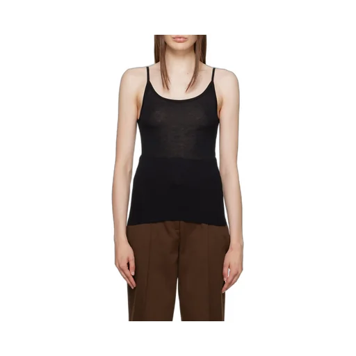 Low Round Neck Vest