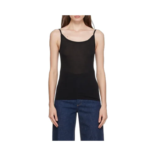 Low Round Neck Vest