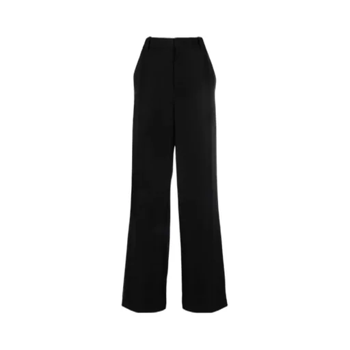 Wide-Leg Tailored Trousers