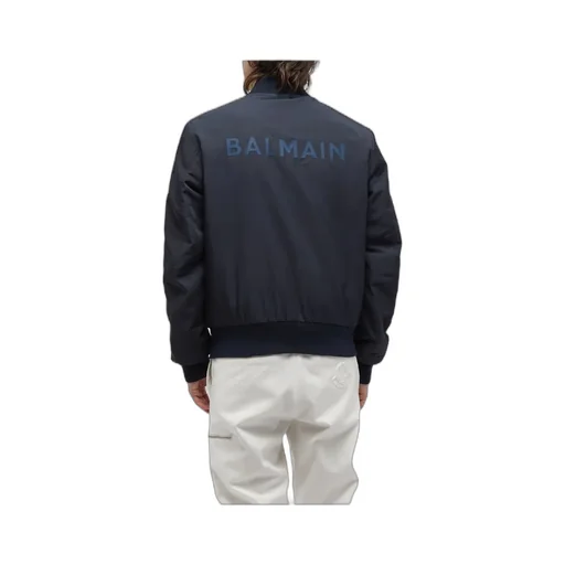 Logo Patch Zip-Up Jacket