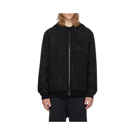 Tweed Hooded Jacket