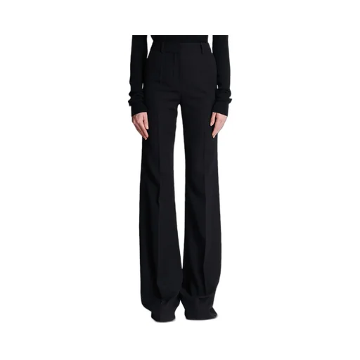 Creases Flared Trousers