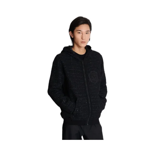 Tweed Hooded Jacket