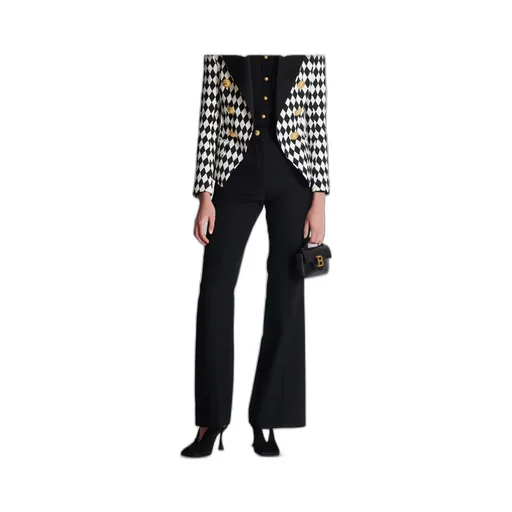 Flared Tailored Trousers