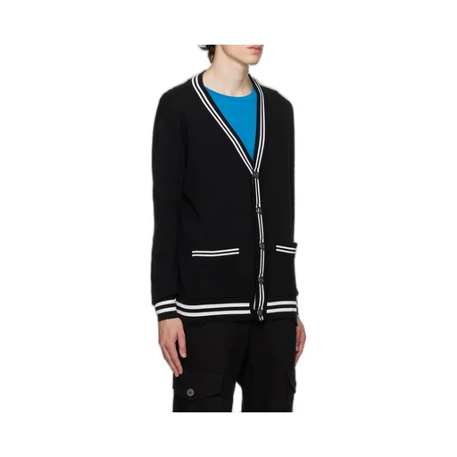 Logo Button Knitted Cardigan