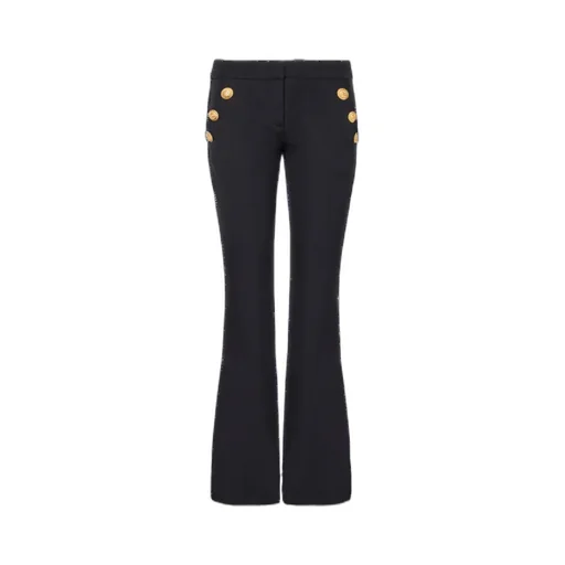 Low-Top Flared Trousers
