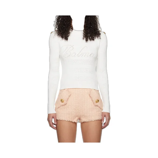 Signature Logo-Embellished Crewneck Jumper