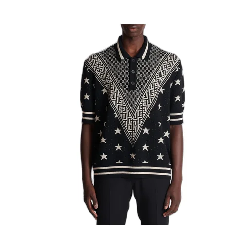 Monogram Stars Polo Shirt
