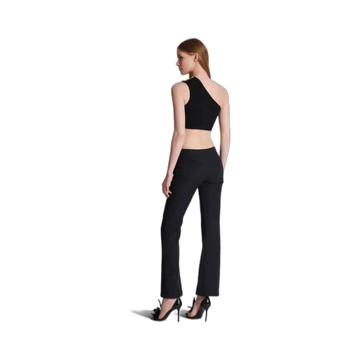 Low-Top Flared Trousers