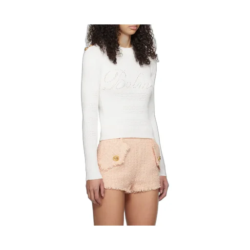 Signature Logo-Embellished Crewneck Jumper