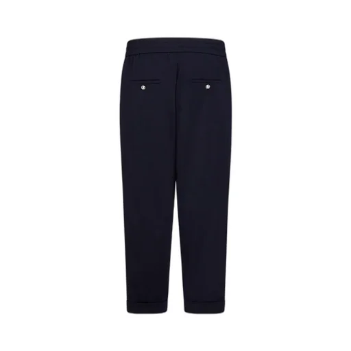 Drawstring Cropped Trousers