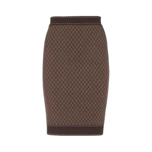 Mini Monogram Jacquard Skirt