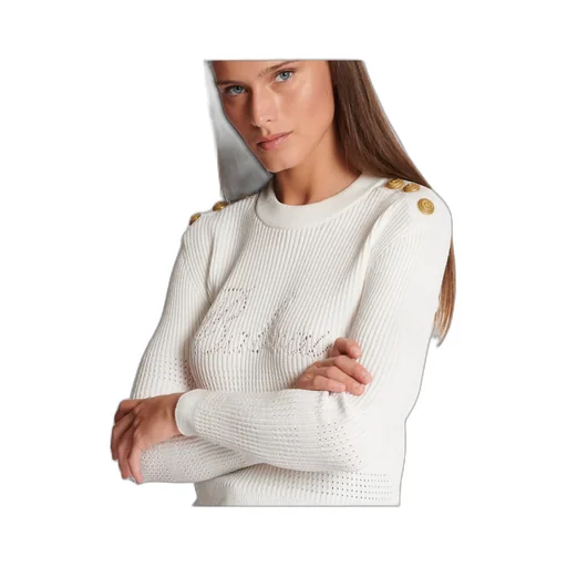 Signature Logo-Embellished Crewneck Jumper